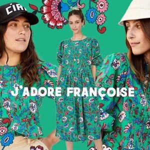 NWOT Clare V Francoise dress in size M